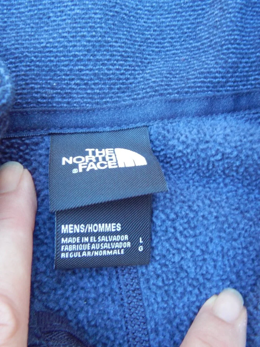 The North Face mens size